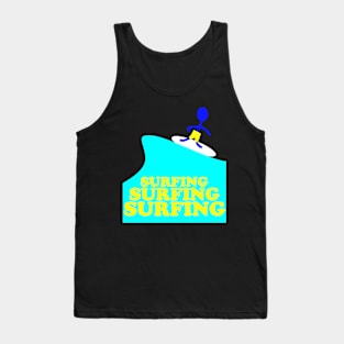 Surfing The Waves Tank Top